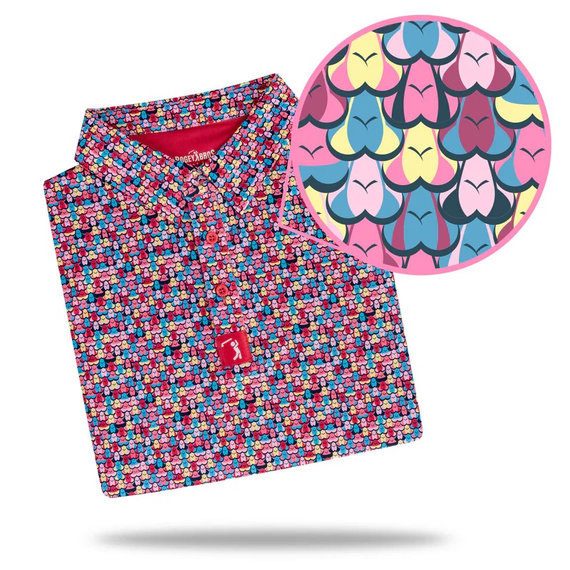 Bogey Bros Golf Mens Shagadelic Polo | RockBottomGolf.com